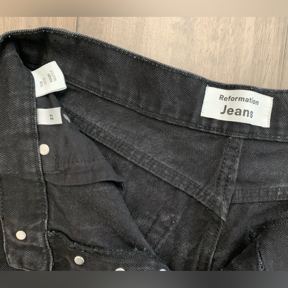 Reformation High Rise Straight Jeans - Picture 5 of 5